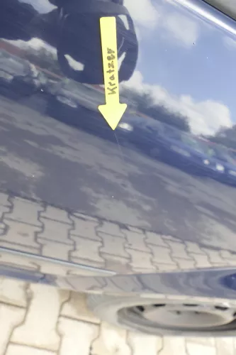 VW Golf 4 Bora Tür hinten links nur Kombi / Variant blau LA5G (164870)