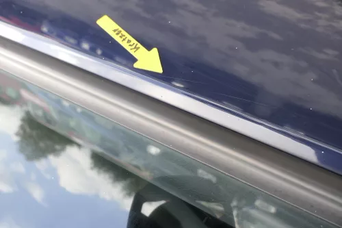 VW Golf 4 Bora Tür hinten links nur Kombi / Variant blau LA5G (164870)