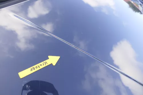 VW Golf 4 Motorhaube Haube Klappe vorne blau LA5G (164872)