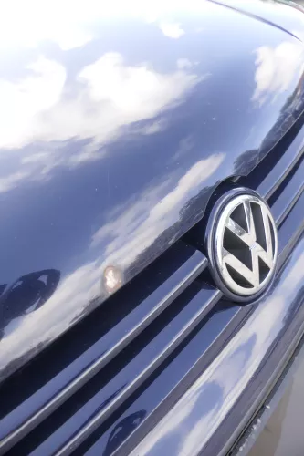 VW Golf 4 Motorhaube Haube Klappe vorne blau LA5G (164872)