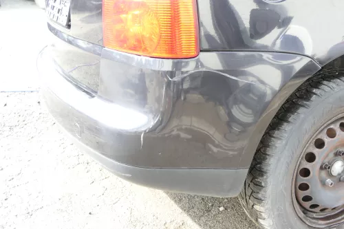 VW Touran 1T Stoßstange hinten Heckstoßstange Stoßfänger schwarz LC9X (164911)