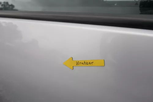 VW Golf 4 Limousine Tür hinten links silber grau LB7Z (KEINkombi) (164933)