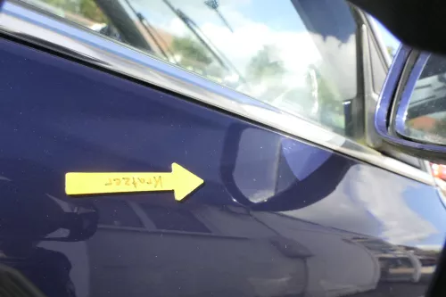 VW Passat 3B 3BG Kombi + Limo Tür vorne rechts Beifahrertür blau LB5N indigoblau (164950)