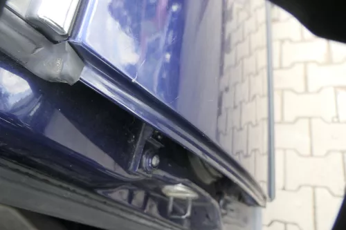 VW Passat 3B 3BG Kombi Variant Tür hinten links blau LB5N ohneAnbauteile (164955)