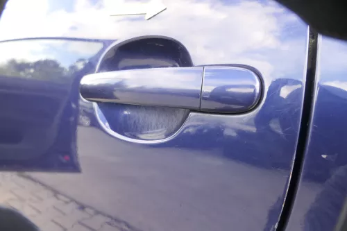 VW Passat 3B 3BG Kombi Variant Tür hinten links blau LB5N ohneAnbauteile (164955)