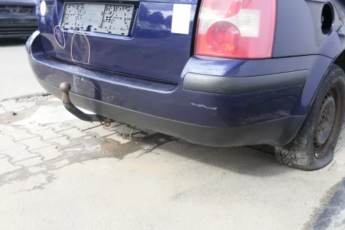 VW Passat 3BG Kombi Variant Stoßstange hinten Heckstoßstange blau LB5N (164956)