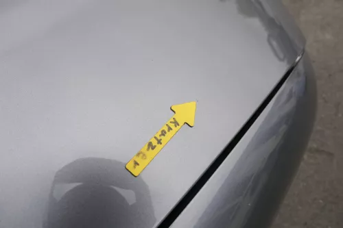 VW Touran 1T Caddy 2K Motorhaube Klappe Frontklappe grau LD7X platinumgrey 100 (164963)