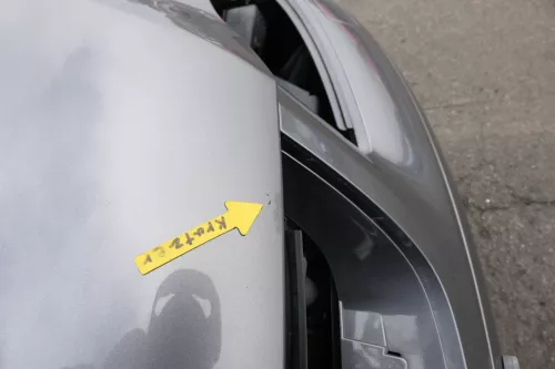 VW Touran 1T Caddy 2K Motorhaube Klappe Frontklappe grau LD7X platinumgrey 100 (164963)