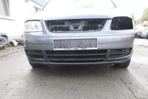 VW Touran 1T Stoßstange vorne Frontstoßstange Stoßfänger grau LD7X SWR