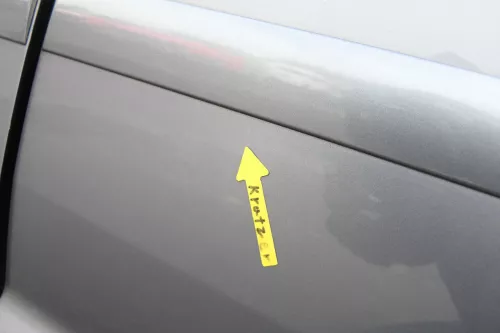 VW Touran 1T 1T3 Tür hinten links grau LD7X Cross (164968)