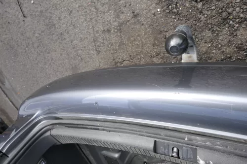 VW Touran 1T Stoßstange hinten Heckstoßstange Stoßfänger grau LD7X (164970)