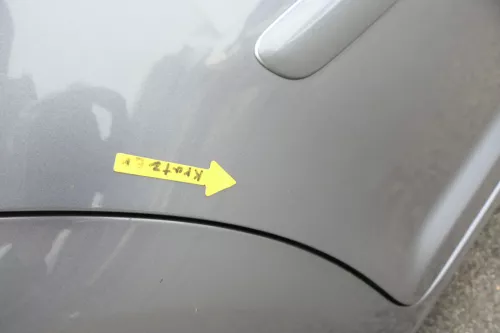 VW Touran 1T 1T3 Tür hinten rechts grau LD7X (164972)