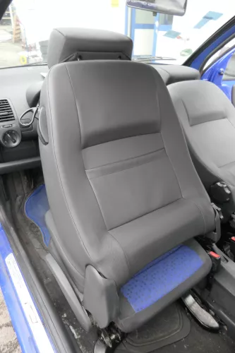 Seat Arosa Lupo Sitz vorne links Fahrersitz Höhenverstellung blau schwarz (164986)