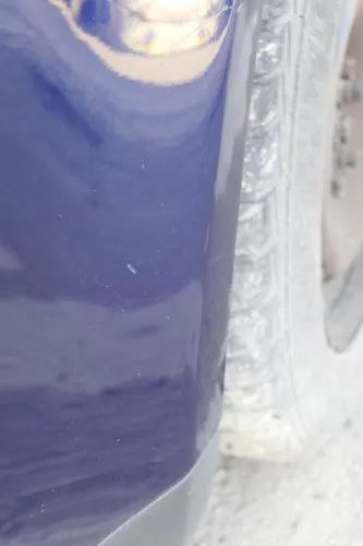 VW Passat 3BG Stoßstange vorne Frontstoßstange Stoßfänger blau LB5N (164993)