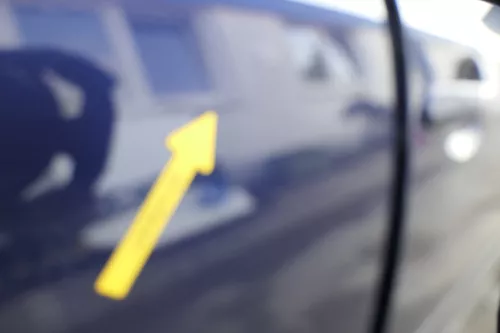 VW Passat 3B 3BG 3B6 Kombi Avant Tür hinten rechts mit Scheibe blau LB5N (164995)