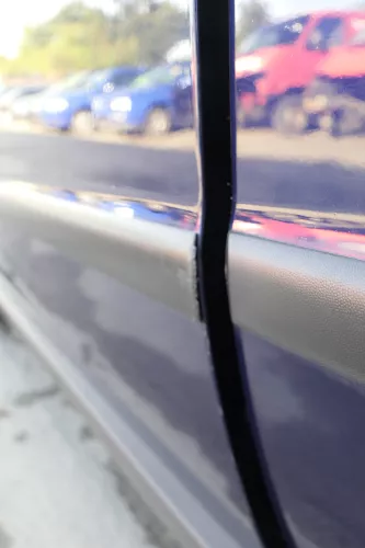 VW Passat 3B 3BG 3B6 Kombi + Limo Tür vorne links Fahrertür blau LB5N ohneAnbaut (164997)