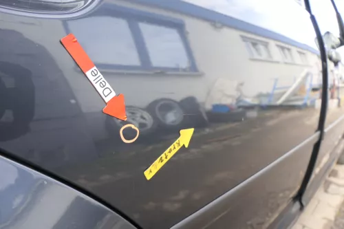 VW Golf 4 Bora Tür hinten rechts nur Kombi /Variant grau LC7V ohne Anbauteile (165029)