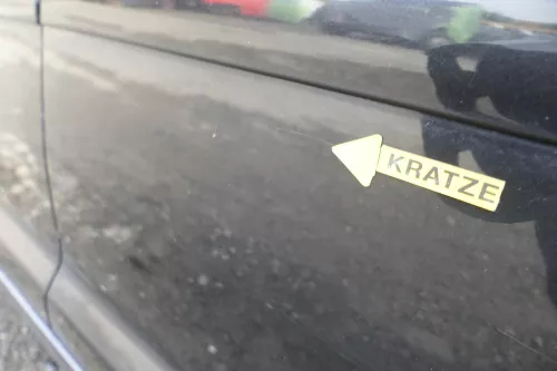 VW Touran 1T 1T3 Tür hinten links schwarz LC9Z Cross (165051)