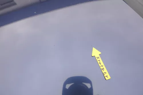 Audi A6 4B Motorhaube Klappe vorn (bis ca. Ende 2001) blau LZ5T (165065)