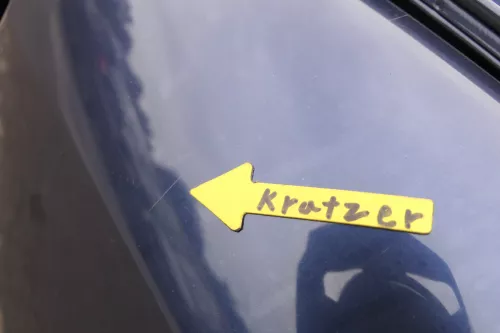 Audi A6 4B Kotflügel vorne links blau LZ5T (bis ca.Mitte 2001passend) - ROST (165069)