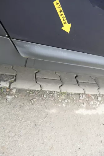 Audi A6 4B C5 Tür Türblatt hinten rechts blau LZ5T (165077)