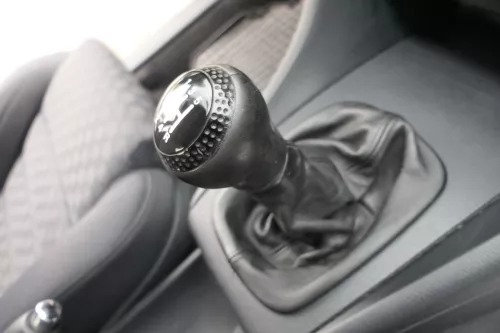 Audi A6 4B Schaltknauf Schaltsack Schaltknüppel original 5-Gang Leder schwarz