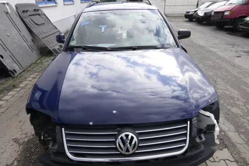 VW Passat 3BG Motorhaube Klappe vorne vorn Haube blau LB5N indigoblau