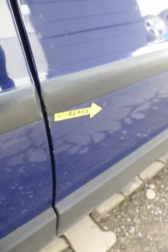 VW Passat 3B 3BG Kombi + Limo Tür vorne rechts Beifahrertür blau LB5N indigoblau (165109)