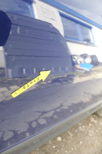 VW Passat 3B 3BG Kombi + Limo Tür vorne rechts Beifahrertür blau LB5N indigoblau (165109)