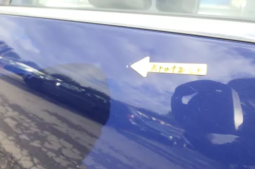 VW Passat 3B 3BG Kombi Variant Tür hinten links blau LB5N ohneAnbauteile (165111)