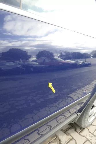 VW Passat 3B 3BG Kombi Variant Tür hinten links blau LB5N ohneAnbauteile (165111)