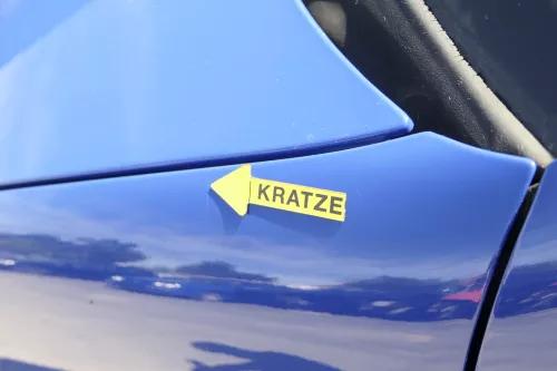 VW Polo 6N2 Kotflügel vorne links blau LA5C indigoblau (bis auf den Schweller) R (165127)