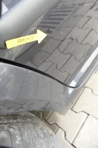 VW Golf 4 Bora Tür hinten rechts nur Kombi /Variant schwarz LC9Z ohne Anbauteile (165148)