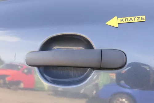 Skoda Octavia 1U Limousine Tür hinten links grau LF8F LF7S (165191)