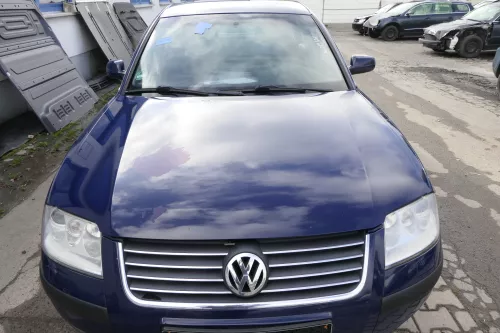 VW Passat 3BG Motorhaube Klappe vorne vorn Haube blau LA5E