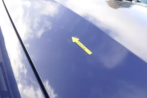 VW Passat 3BG Motorhaube Klappe vorne vorn Haube blau LA5E (165227)