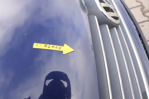 VW Passat 3BG Motorhaube Klappe vorne vorn Haube blau LA5E (165227)