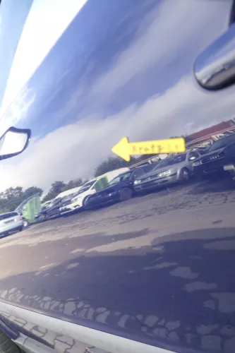 Passat 3B 3BG 3B6 Kombi + Limo Tür vorne links Fahrertür blau LA5E ohneAnbaut (165232)