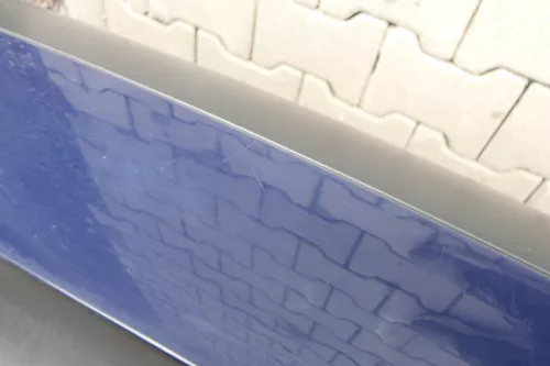 VW Passat 3BG 3B3 Limousine Stoßstange hinten Heckstoßstange blau LA5E (165235)