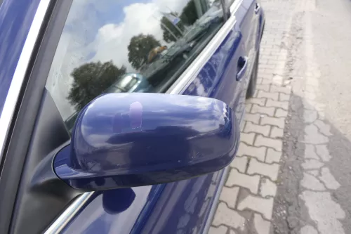 VW Passat 3B 3BG elektrischer Spiegel Außenspiegel links Glas blau LA5E (165239)