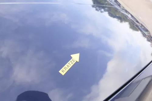 VW Golf 4 Motorhaube Haube Klappe vorne blau LA5G (165250)