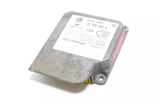 Golf 4 Bora Steuergerät Airbag Airbagsteuergerät 1C0909605A /T  027 Index 04