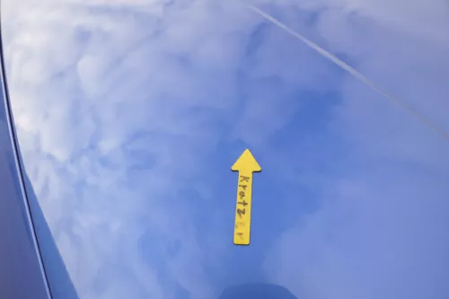 VW Golf 4 Motorhaube Haube Klappe vorne blau LW5Y (165315)