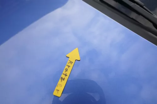 VW Golf 4 Motorhaube Haube Klappe vorne blau LW5Y (165315)