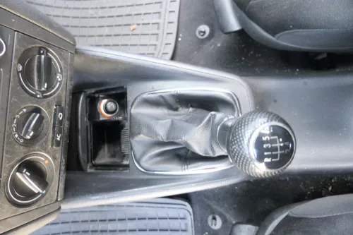 Golf 4 Bora Schaltknauf Schaltsack Schaltknüppel schwarz 1J0711113BB TDI klein (165348)