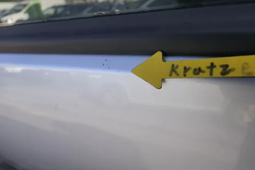 VW Golf 4 Bora Tür hinten links nur Kombi / Variant silber LA7W - ohne Anbauteil (165355)