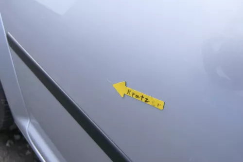 VW Golf 4 Bora Tür hinten rechts nur Kombi / Variant silber LA7W -ohne Anbauteil (165357)