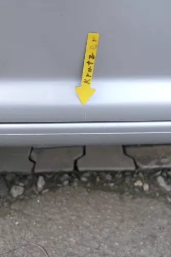 VW Golf 4 Bora Tür hinten rechts nur Kombi / Variant silber LA7W -ohne Anbauteil (165357)