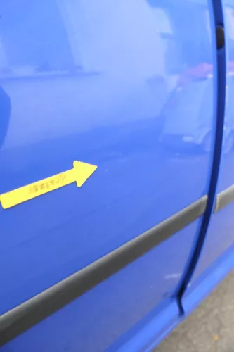 VW Golf 4 Bora Tür hinten rechts nur Kombi / Variant vlau LW5Z -ohne Anbauteil (165379)