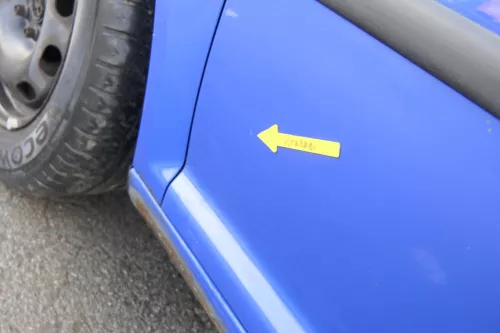 VW Golf 4 Bora Tür vorne links Fahrertür 4/5-Türer & Kombi blau LW5Z -ohneAnba (165382)